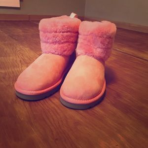 UGG AUSTRALIA Fluff Mini Quikted Womens Suede Boot